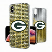 Green Bay Packers iPhone Tekst Backdrop dizajn Glitter futrola