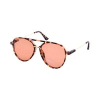 Empire Cove prevelizirane sunčane naočale Sunčane naočale Stilsko okrugle nijanse UV zaštita smeđa