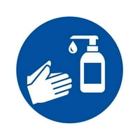Wiueurty 30% sirćeto rješenje Barber sprej Ruk za ruke čista marker dvostrana naljepnica natrag