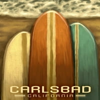 Carlsbad, Kalifornija, Surfactoards, Ulje slika