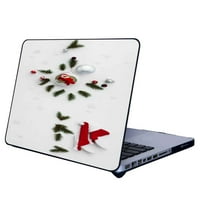 Kompatibilan sa MacBook zrakom Telefonska futrola, Božićno-bijeli silikonski zaštitni za zaštitu za