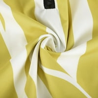 Ležerne prilične elegantne rubljene posude sa labavim ženskim majicama Tie-dye Ispisan uzorak Quater