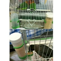 Gwong Automatski kavez za ptice za ptice Viseći alati za hranjenje posuđa za piće