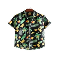 GRIANOOK MAN majica majica s kratkim rukavima majica s majicama dolje niz muns baggy bluza Hawaiian