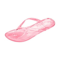 Giligiliso sandale za čišćenje žena za žene Ljeto Crystal Jelly Color Flat Cipele Ležerne plaže Noseći
