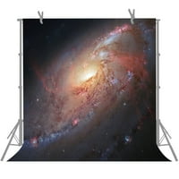 Greendecor Polyster 7x5FT Universe Galaxy Backdrop Studio Fotografija rekviziti