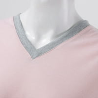 Meuva Žene Ležerne prilike Outfits V izrez Košulja hlače Modna tiskana Streetwear Početna setovi