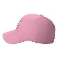 CEPTEN muškarci i žene hip hop jedinstveni otisak s lipknot logotipom podesivim kapama za bejzbol ružičasta