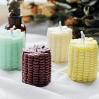 3D oblika kukuruza ručno mirisana mirisna kalup za svijeće mousse can kalup ukras wa model ručno izrađeni obrt DIY alati za torte sapun