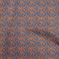 Onuone Georgette viskoza od narančaste tkanine sažeci šivaće tkanine od dvorišta tiskane diy odjeće