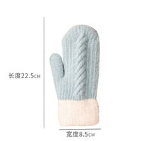 Žene zimske pletene rukavice snježne rukavice zimski pribor