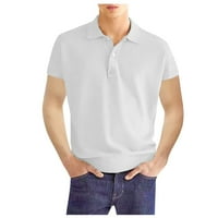 Beeyaso Muns Classic Majica kratki rukav casual golf t košulje Casual haljina Košulja ugrađene poslovne