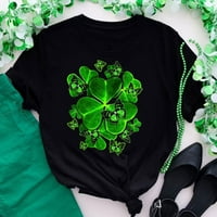 Amidoa ženska smiješna majica za tiskorke kratkih rukava St.Patrick's Dnevna majica poklon za bluzu