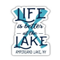 Ampersandsko jezero New York Suvenir Frižider Magnet dizajn veslo