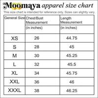 Moomaya Solid bočna suknja za žene, prednje prorez Dužina gležnja Asimetrična ljetna suknja