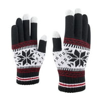 CPTFADH muške rukavice i ženske rukavice za snježne pahulje, kreativni i moderni mobilni telefon sa