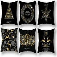 Set božićnog jastuka - jednostavan za upotrebu i svestrani: savršen dodatak vašem kućnom kauču i dekoru