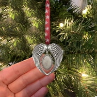 Ukrasi DIY One Christmas Angel personaliziraju ukrase za spomen sa gubitkom voljenog ukrasa i visi