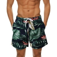 Muški kratke hlače Ljetna modna casual havajska stila tiskane cvjetne hlače na plaži