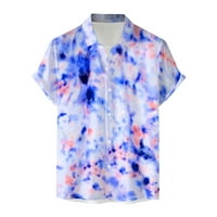 Obične pamučne majice Muške kratke rukavske proljeće Ljetne casual tiskane majice Modne top bluze