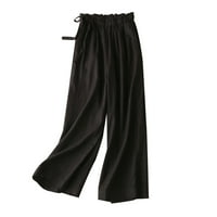 Caveitl Cropped pantalone za žene Ležerne prilike, Žensko proljeće Ljeto SOLD Boolos Retro Sredstva
