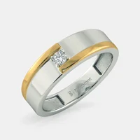 Indija Elegance susreće sa povjerenjem: firm i svadbinski dijamantni prsten u bijelom zlatu od 18kt