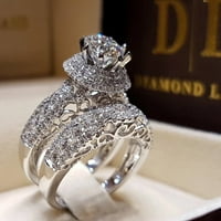 Bazyrey ženski prstenovi na klirensu prsten za djevojke dame dame poklon nakit djevojka prsten vjenčani
