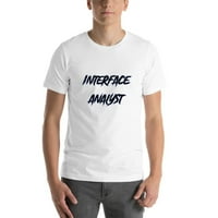 3xl interfejs analitičar Slither stil kratkih rukava pamučna majica majica po nedefiniranim poklonima