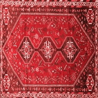 Ahgly Company Zatvoreni pravokutnik perzijski crveni tradicionalni prostirke, 7 '10'