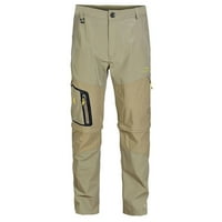 Eashery Men Hlače Teretne hlače Classic-Fit -Resistant naletene chinoacha pantske elastične strugove