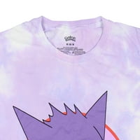 Pokemonska majica Muška građanska lavanda Tie-Dye majica kratkih rukava
