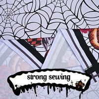 SevenStars Spider Web Stolcloth Halloween Stol Trpe za pranje četvornih stola za prekrivač za Halloween