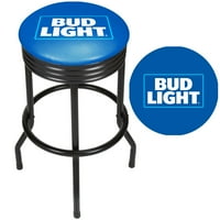 Bud lagana rebrasta 28,5 okretna stolica za okretni bar, stražnji stil: bez leđa, materijal sjedala:
