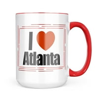 Neonblond I Love Atlanta Regija: Sjedinjene Države, Sjeverna Amerika Šol poklon za ljubitelje čaja za
