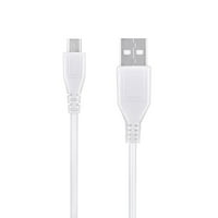 -Mains 3,3ft bijeli mikro USB podataka za sinkroniziranje kablovske kabele za kabl Acer Iconia TAB W3-810-