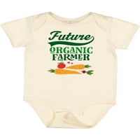 Inktastična poljoprivreda Budući organski poljoprivrednik poklon baby boy ili baby girl bodysuit