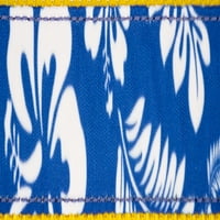 Country Brook Design® Royal Blue Hawaiian na zlatnom najlonu Webbing, dvorišta