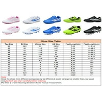 Daeful Girls & Boys Atletska cipela Comfort Soccer Cleats okrugli nožni sportski tenisici koji se prozrači