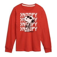 Kikiriki - Snoopy Rock Ime Ponovite - grafička majica dugih rukava i mlade