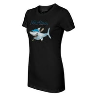 Ženska mašuća black miami marlins morski pas majica