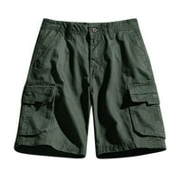 Jsaierl Teretne kratke hlače za muškarce opušteno fit multi džepove kratke hlače za borbene kratke hlače