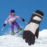 FESFESFES Big Kids ski rukavice Dječje dječake Snow rukavice Dječje skijama Zima Vanjske rukavice Vodootporna