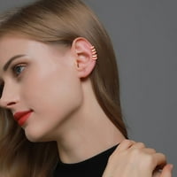Mnjin EAR kliplica minđuša temperament Modna lagana modna ženska retro uho Clip Rose Gold