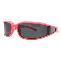 Polarizirani sunčane naočale omotaju oko opremljenog okvira aerodinamičkog dizajna UV ružičasta