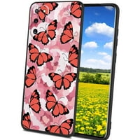 Kompatibilan sa Samsung Galaxy S20 + Plus telefonom telefona, leptiri - kućište za silikon za teen Girl