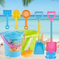 Postavite alat za kopanje pijeska Teška glatka površina plastična dječja plaža pješčana igračka za ljeto