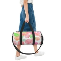 Vodeni boir boing Travel Travel Dufffle Bag, Bag torbe za teretane Sportske tote za žene za žene Muškarci