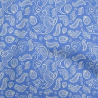 Onuone pamučni dres srednje plave tkanine blok šivaći materijal za ispis tkanine od dvorišta širokog