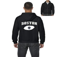 - Muška dukserica pulover punog zip, do muškaraca veličine 5xl - Boston