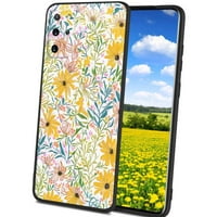 Kompatibilan sa Samsung Galaxy S20 + Plus futrolom za telefon, Cvijeće Silikonsko zaštitu za TEEN Girl